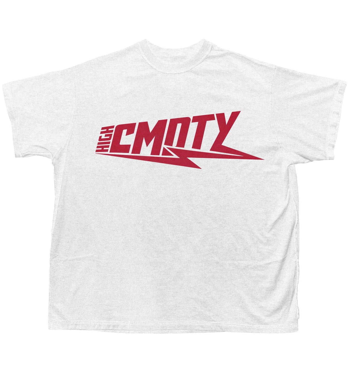 CMDTY BOLT TEE (RED)