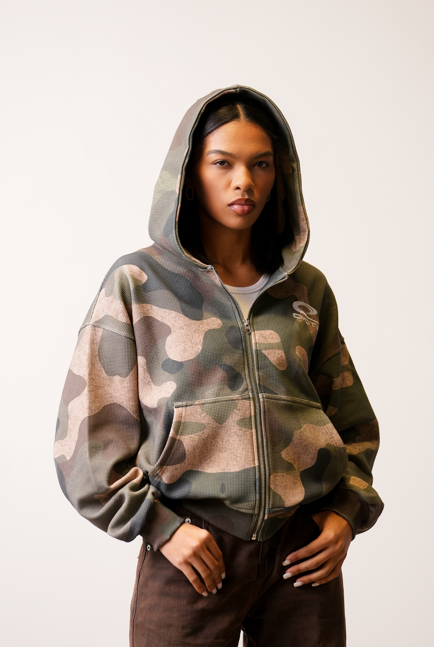 Camo Thermal Hoodie