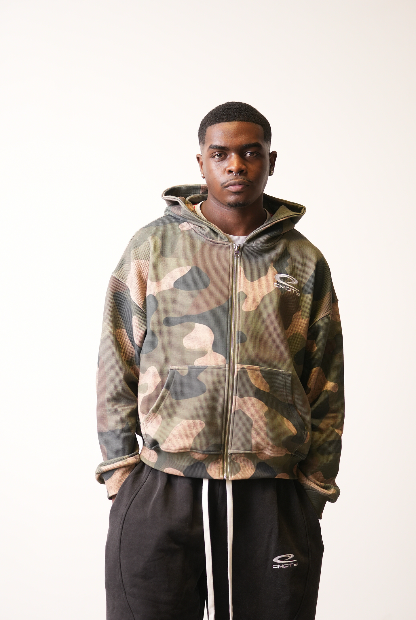 Camo Thermal Hoodie