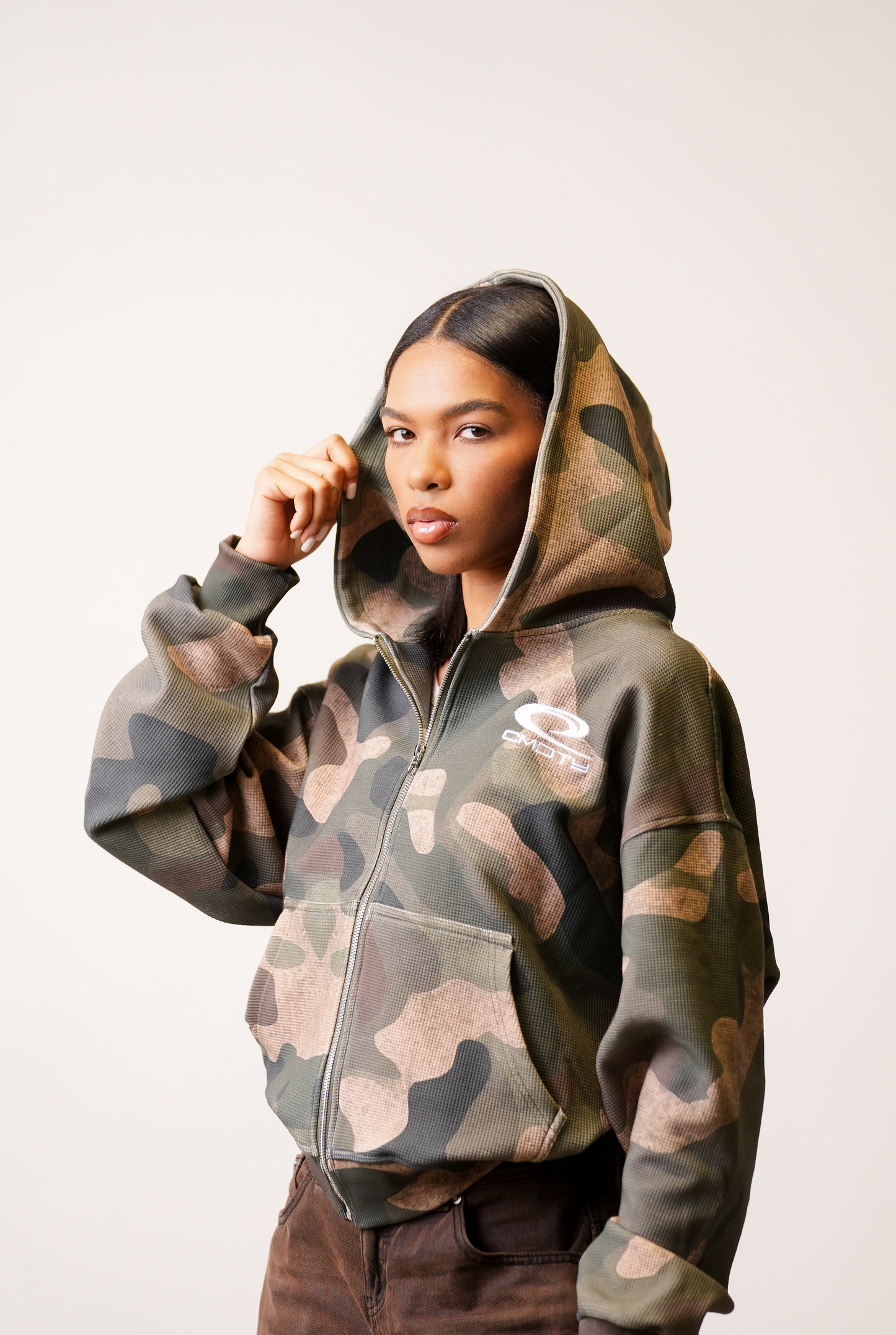Camo Thermal Hoodie