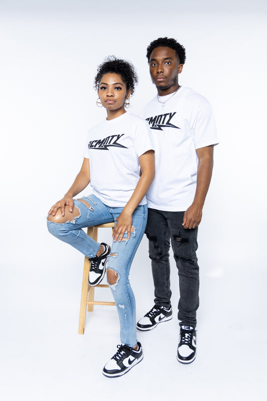 CMDTY BOLT TEE (BLACK)